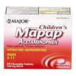 Children's Pain Relief / Fever Reducer Mapap® 160 mg Strength Acetaminophen Chewable Tablet 24 per Box - BeHope