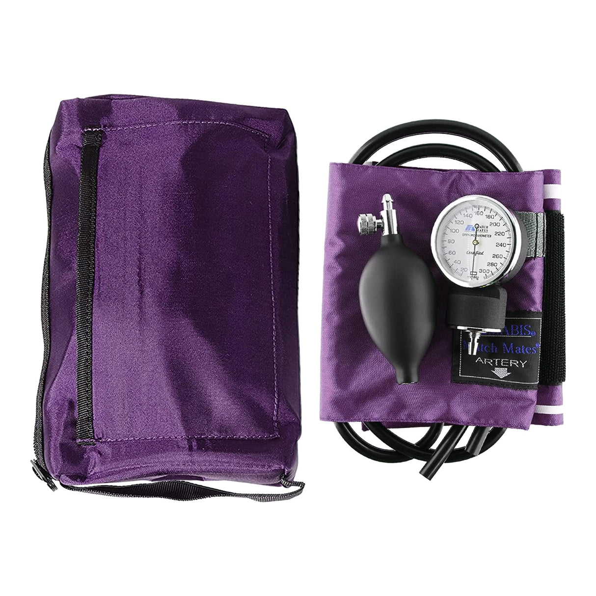 Aneroid Sphygmomanometer with Cuff Mabis Nylon Cuff Palm Aneroid - BeHope