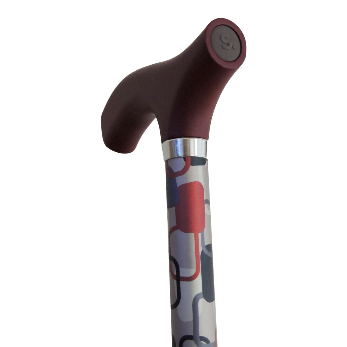 Folding Cane Switch Sticks® Aluminum 32 to 37 Inch Height Berlin Print - BeHope