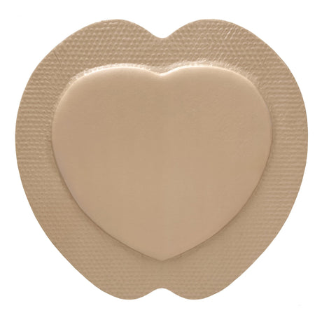Foam Dressing McKesson 9 X 9 Inch With Border Waterproof Film Backing Silicone Gel Adhesive Sacral Sterile - BeHope