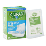 Non-Adherent Dressing with Adhesive Curad® 2 X 3 Inch Sterile 20 per Pack - BeHope