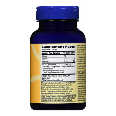 Omega 3 Supplement Foster & Thrive™ Enteric Coated Fish Oil Softgels - BeHope