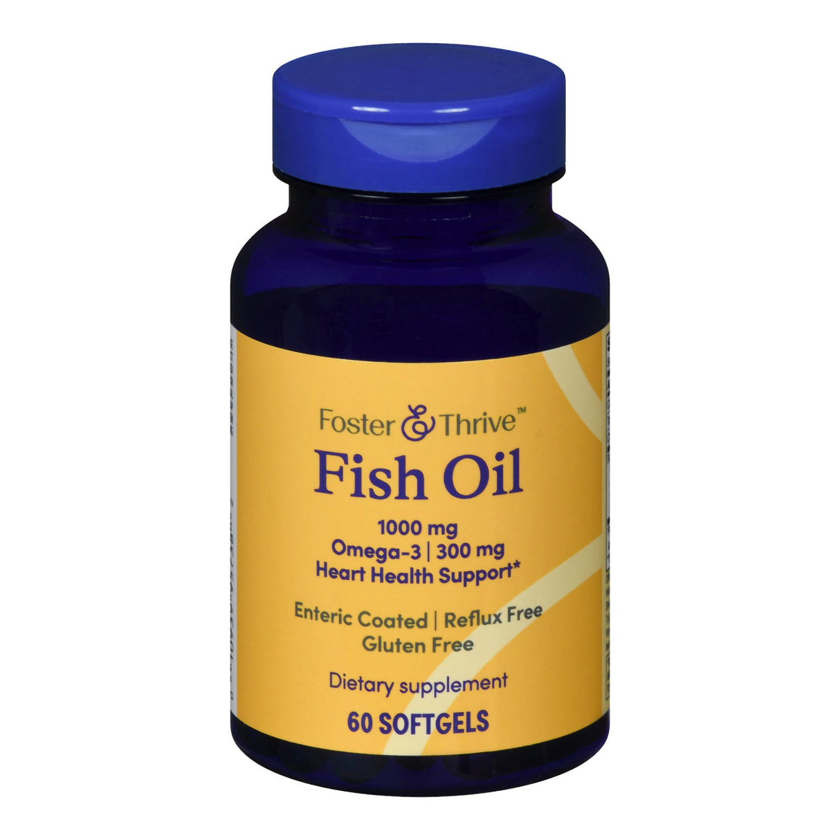 Omega 3 Supplement Foster & Thrive™ Enteric Coated Fish Oil Softgels - BeHope