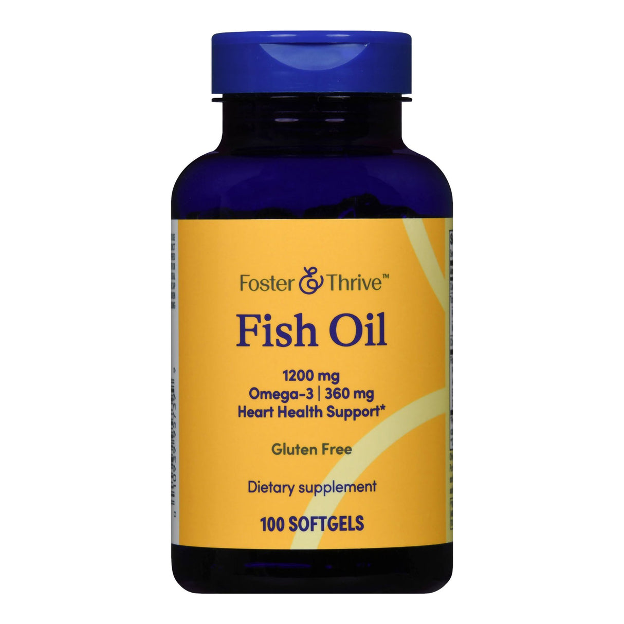 Omega 3 Supplement Foster & Thrive™ Enteric Coated Fish Oil Softgels - BeHope