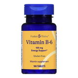 Vitamin Supplement Foster & Thrive™ Vitamin B6 100 mg Strength Tablet 100 per Bottle - BeHope