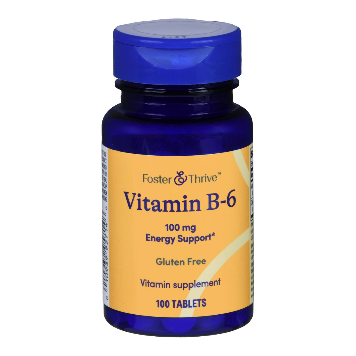 Vitamin Supplement Foster & Thrive™ Vitamin B6 100 mg Strength Tablet 100 per Bottle - BeHope