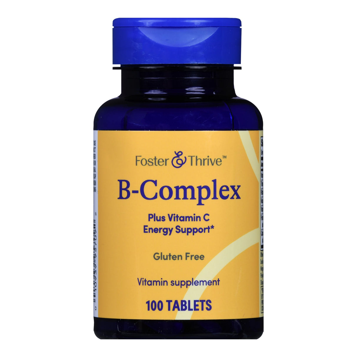 Multivitamin Supplement Foster & Thrive™ Vitamin B / Ascorbic Acid Tablet 100 per Bottle - BeHope