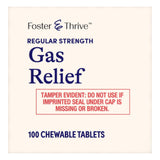 Gas Relief Foster & Thrive™ 80 mg Strength Chewable Tablet 100 Tablets - BeHope