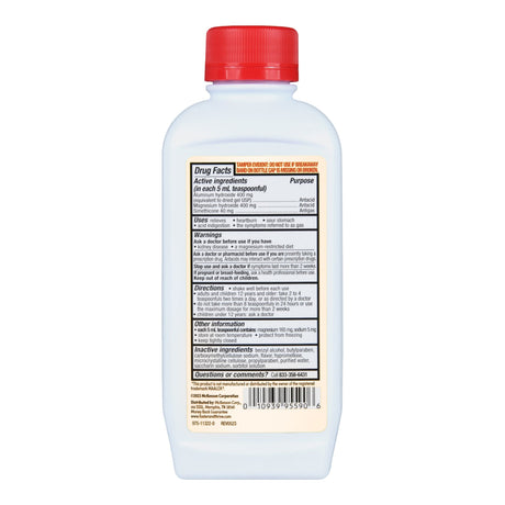 Antacid Foster & Thrive™ Liquid Maximum Strength Cherry Flavor - BeHope