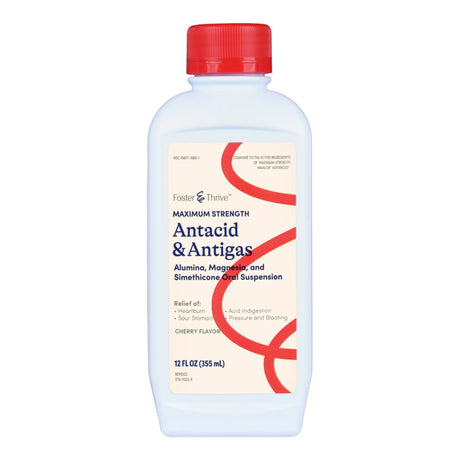 Antacid Foster & Thrive™ Liquid Maximum Strength Cherry Flavor - BeHope