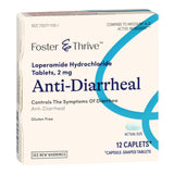 Anti-Diarrheal Foster & Thrive™ 2 mg Strength Caplet 12 per Box - BeHope