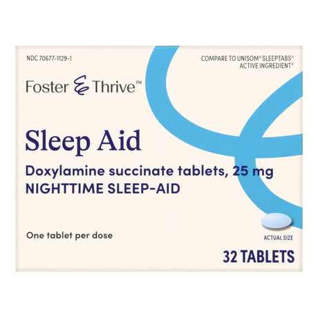 Sleep Aid Foster & Thrive™ Night Time Caplets for Falling Asleep - BeHope