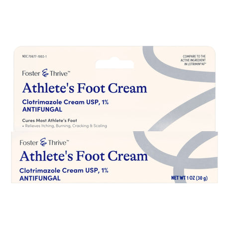 Foster & Thrive™ Antifungal Cream for Athlete's Foot and Itching Relief - BeHope