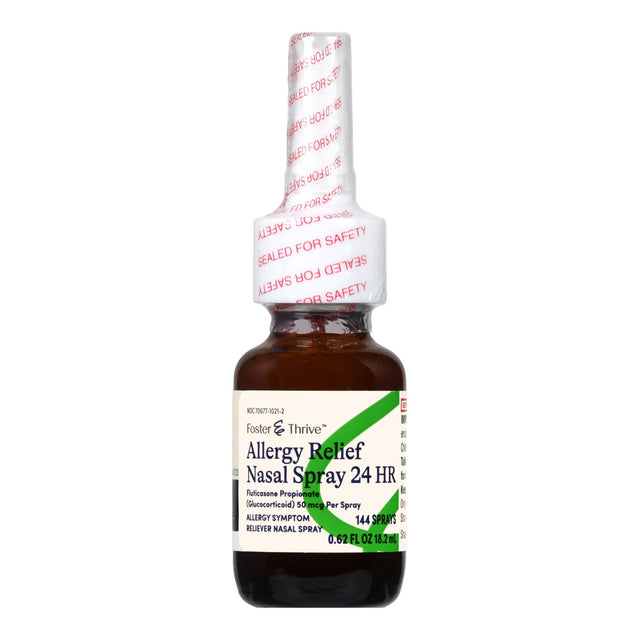 Allergy Relief Nasal Spray Foster & Thrive™ 24-Hour Fluticasone Propionate - BeHope