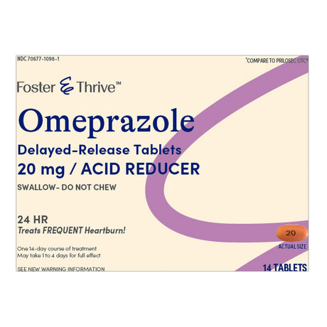 Foster & Thrive™ Antacid Tablets for Frequent Heartburn - BeHope
