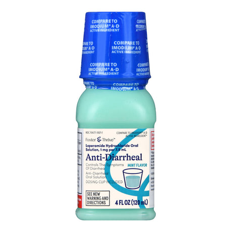 Anti-diarrheal Loperamide Oral Suspension Mint Flavor Foster & Thrive™ - BeHope