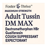 Cold and Cough Relief Foster & Thrive™ 20 mg; 400 mg / 20 mL Strength Liquid 4 oz. - BeHope