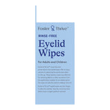 Eyelid Cleansing Wipes Foster & Thrive™ Rinse-Free Tearless - BeHope