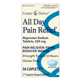 Pain Relief Foster & Thrive™ 220 mg Strength Naproxen Sodium Tablet 50 per Bottle - BeHope