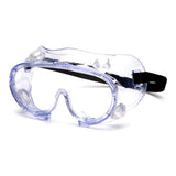 Protective Goggles Pyramex® Fit Over Uncoated Clear Tint Polycarbonate Lens Clear Frame Elastic Strap One Size Fits Most - BeHope
