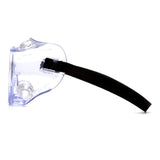 Protective Goggles Pyramex® Fit Over Uncoated Clear Tint Polycarbonate Lens Clear Frame Elastic Strap One Size Fits Most - BeHope