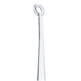 Ear Curette ClearLook® AngleLoop® Round Handle 4 mm Tip Angled Loop Tip - BeHope