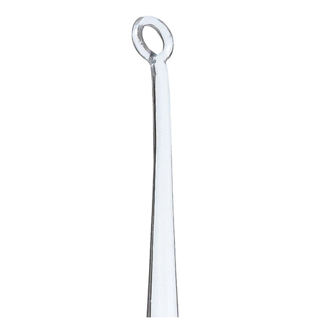 Ear Curette ClearLook® AngleLoop® Round Handle 4 mm Tip Angled Loop Tip - BeHope