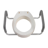 Premium Raised Toilet Seat With Removable Arms - BeHope