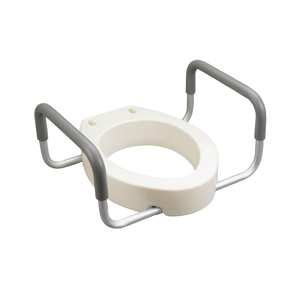 Premium Raised Toilet Seat With Removable Arms - BeHope
