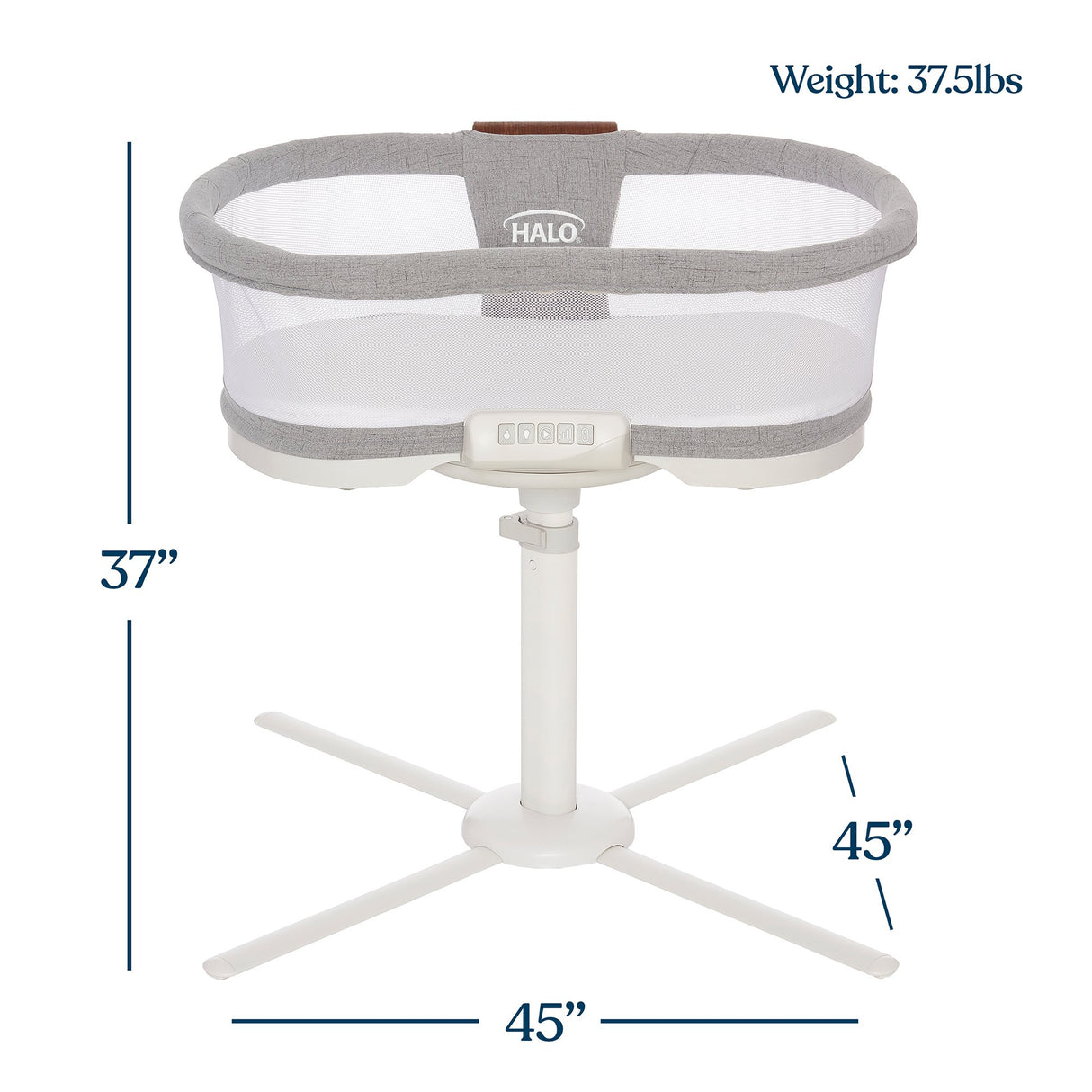 Bassinest® Luxe Series 2-in-1 Swivel Bassinet and Portable Nest - BeHope
