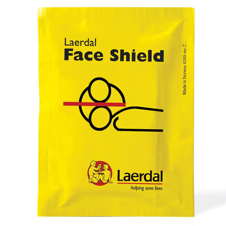Laerdal® CPR Face Shield with Technostat Filter and Instructions - BeHope