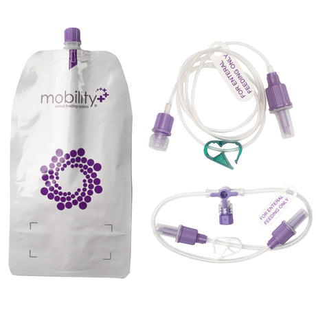 Enternal Feeding Pump with Giving Set Mobility+ 500 mL NonSterile - BeHope