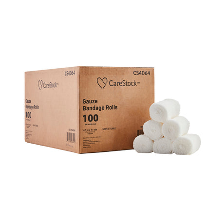 Fluff Dressing CareStock™ 4-1/2 Inch X 4-1/10 Yard 6-Ply NonSterile 100 per Case - BeHope