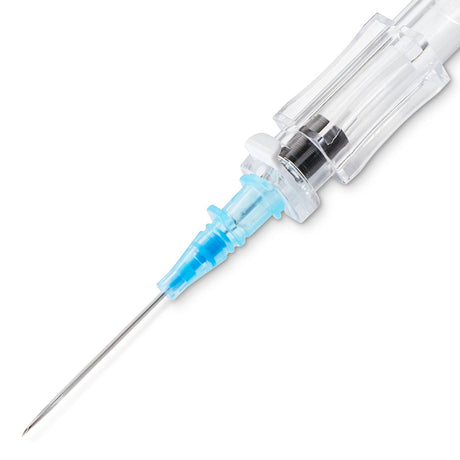 Peripheral Iv Catheter Mckesson Polyurethane Push Button Safety - BeHope