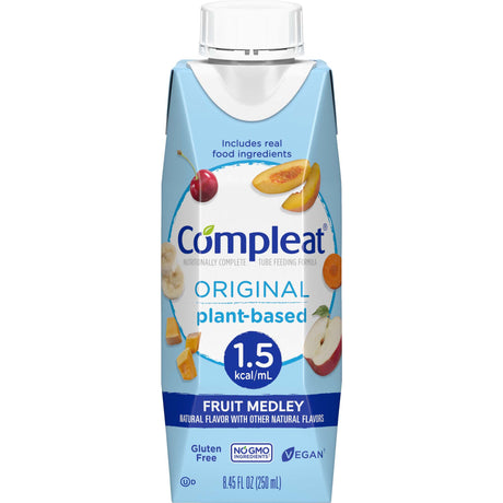 Tube Feeding Formula Compleat® Original 1.5 Fruit Medley Liquid 250 mL Reclosable Carton - BeHope