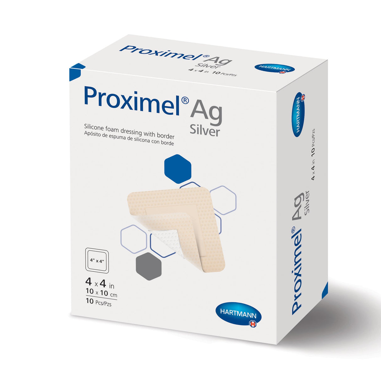 Antimicrobial Silver Foam Dressing Proximel® Ag for Exudate Wounds - BeHope