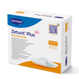 Super Absorbent Dressing Zetuvit® Plus Silicone Border Adhesive - BeHope