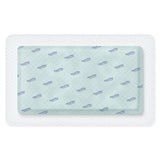 Super Absorbent Dressing ZetuvitÂ® Plus Silicone Border Silicone Adhesive 6 X 10 Inch Rectangle - BeHope