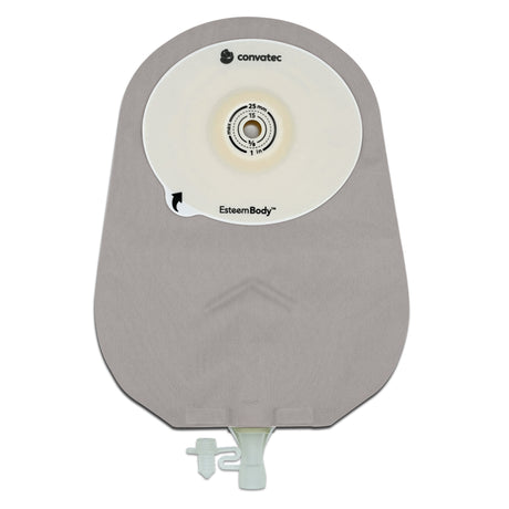 Urostomy Pouch Esteem Body™ One-Piece System 10 Inch Length Deep Convex, Trim To Fit 10 to 35 mm Stoma - BeHope