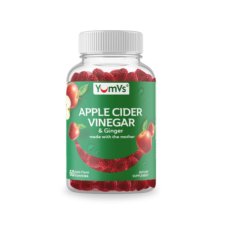 Yumvs® Apple Cider Vinegar Ginger Gummies for Detox Support - BeHope