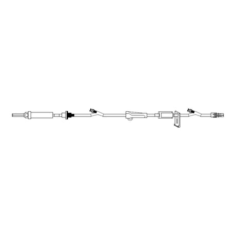 IV Pump Set Z-800 Two Ports 0.22 Micron Filter - BeHope