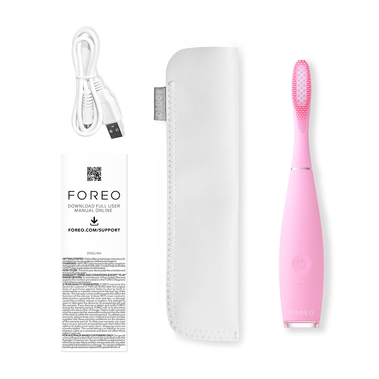 Sonic Toothbrush ISSA™ 3 Pearl Pink Adult Polymer - BeHope