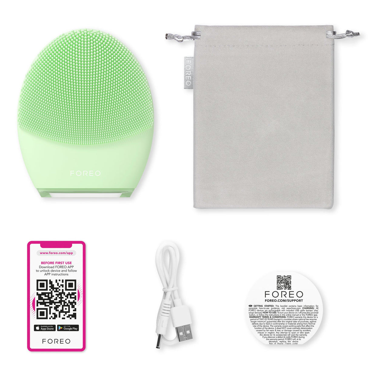 Facial Cleansing Brush and Massage Device LUNA™ 4 Combination Skin - BeHope