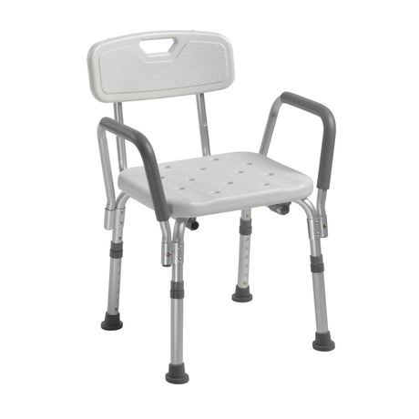 Shower Chair With Back And Removable Padded Arms - BeHope