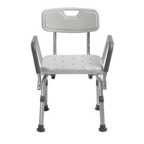 Shower Chair With Back And Removable Padded Arms - BeHope