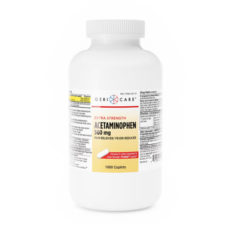 Pain Relief Caplet Geri-care® Acetaminophen Extra Strength Minor Aches - BeHope