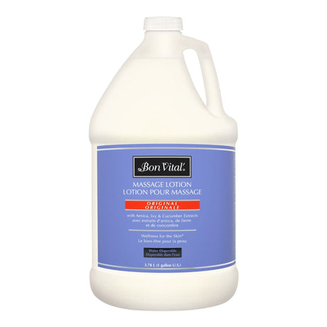 Massage Treatment Bon Vital' Original 1 gal. Jug Unscented Lotion - BeHope