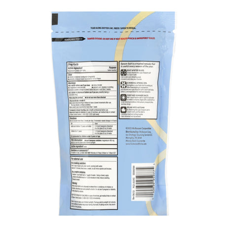 Epsom Salt Magnesium Sulfate USP Foster & Thrive™ Granules 1 lbs. Pouch - BeHope