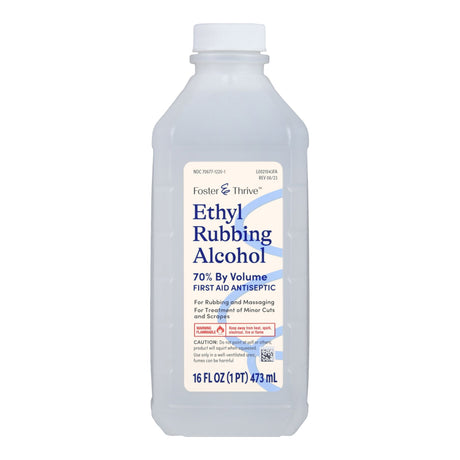 Ethyl Rubbing Alcohol Foster & Thrive™ First Aid Antiseptic Liquid - BeHope