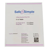 Ostomy Barrier Safe N Simple™ Standard Wear Flexible Tape - BeHope